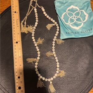 Kendra Scott Ivory Pearl Necklace